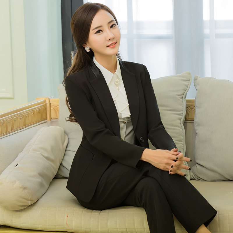 職業西服女套裝正裝西裝
