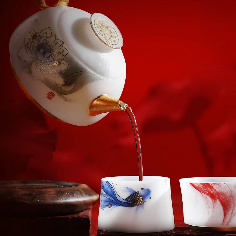 蓮蓮有魚(yú)冰玉平安喜樂(lè)組精美禮盒套組
